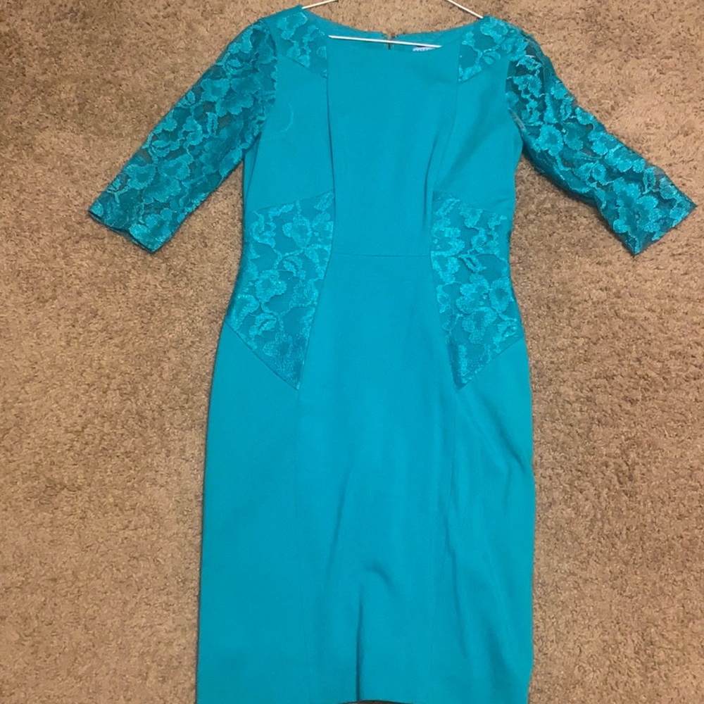 Turquoise Antonio Melanie dress